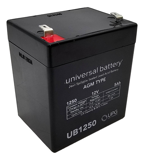 RBC42 Version 2 Universal Battery - 12 Volts 5Ah - Terminal F2 - UB1250| Battery Specialist Canada