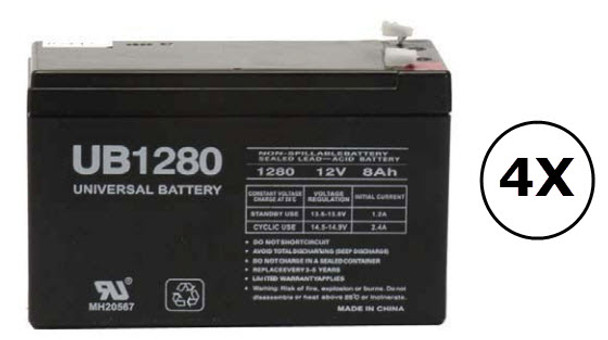 F6C100-UNV Universal Battery - 12 Volts 8Ah - Terminal F2 - UB1280| Battery Specialist Canada
