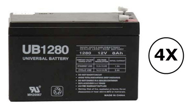 F6C800-UNV Universal Battery - 12 Volts 8Ah - Terminal F2 - UB1280| Battery Specialist Canada