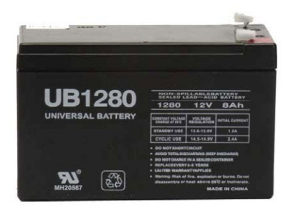 PR6000LCDRTXL5U Universal Battery - 12 Volts 8Ah - Terminal F2 - UB1280| Battery Specialist Canada