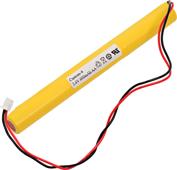 Atlight 24-4009 NiCd Battery - 2.4V - 800mAh | Battery Specialist Canada