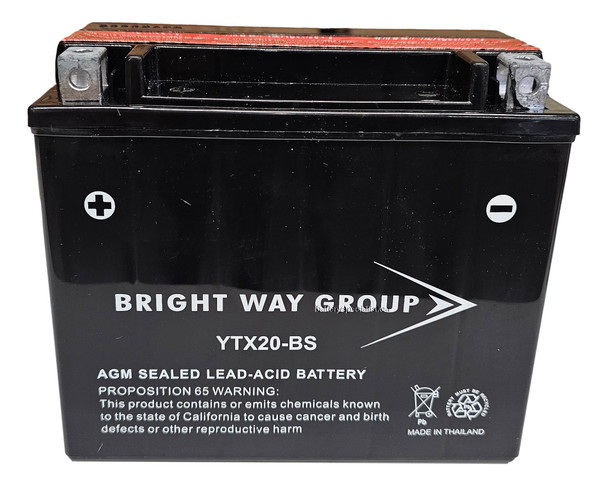 Power Sport Dry Charge AGM APTX20-BS 12-Volts 18-Amp Hrs| Battery Specialist Canada