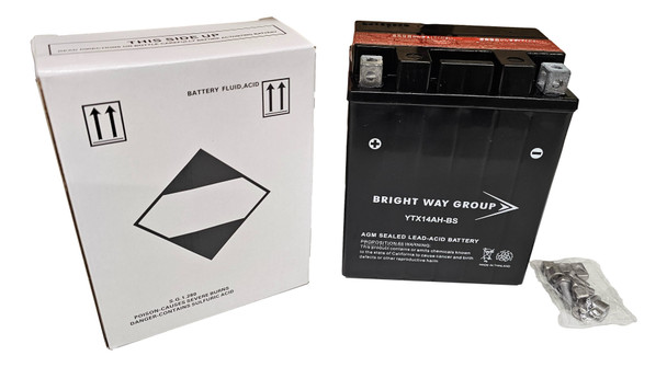 M72H4A Power Sport Dry Charge AGM 12-Volts 12-Amp Hrs| Battery Specialist Canada