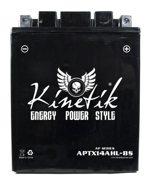 Power Sport Dry Charge AGM - PTX14AHL-BS - 12-Volts 12-Amp Hrs | Battery Specialist Canada