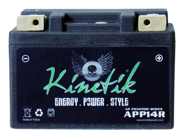 YB14L-A1 - Kinetik Phantom LiFePO4 Battery | Battery Specialist Canada