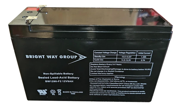 Cyber Power Office Power AVR BA-825AVR 12V 9Ah UPS Battery | Battery Specialist Canada