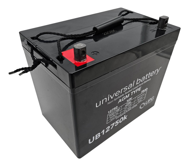Chloride 1000010052 12V 75Ah Emergency Light Battery| batteryspecialist.ca
