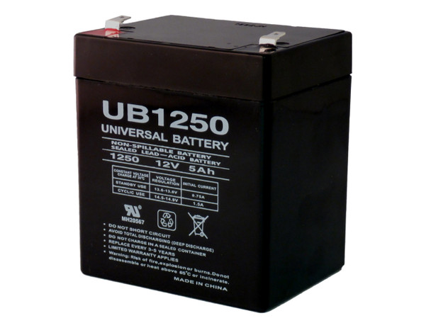 AJC 12V 5Ah Sealed Lead Acid - AGM - VRLA Battery | Battery Specialist Canada