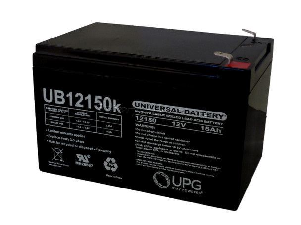 Enduring 6DZM12 12V 14Ah Scooter Battery | Battery Specialist Canada