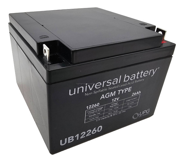 Simplex 20819296 12V 26Ah Emergency Light Battery Side| batteryspecialist.ca Simplex 20819296 12V 26Ah Emergency Light Battery Side| batteryspecialist.ca