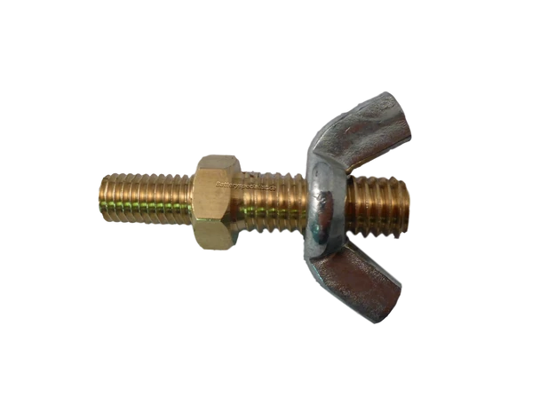 M8 to 3/8th inch Stud with Wing Nut | Battery Specialist Canada