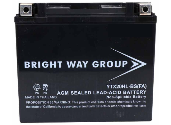 GYZ20HL - Ready to Install & Charged AGM Battery - 12 Volts 18 Amp Hrs  | Battery Specialist Canada