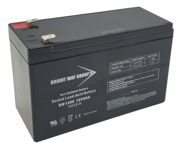 BW1290 - 12 Volts 9Ah -Terminal F2 - SLA/AGM Battery - HX12-9 | Battery Specialist Canada