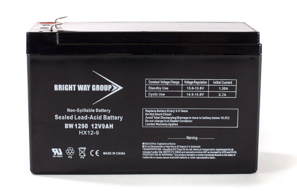 BW1290 - 12 Volts 9Ah -Terminal F2 - SLA/AGM Battery - HX12-9 | Battery Specialist Canada