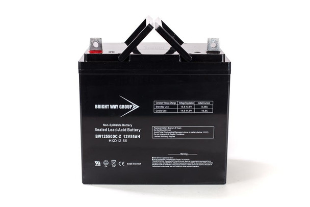 BW12550DC-Z - 12 Volts 55Ah -Terminal Z - SLA/AGM Battery | Battery Specialist Canada