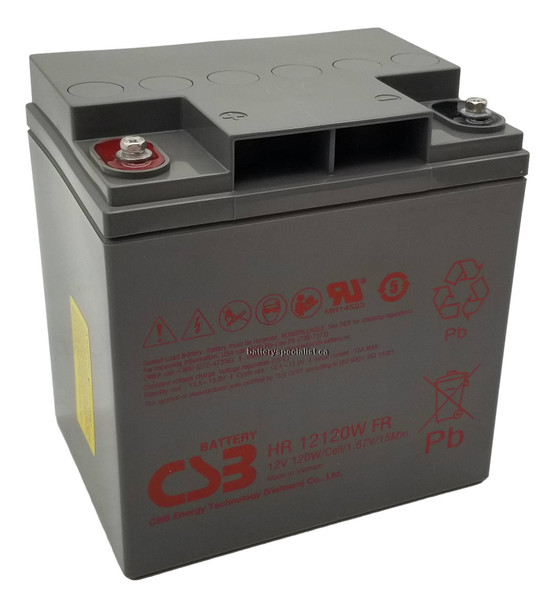 HR12120WFR - CSB Battery - 12V 120 Watts Per Cell - 30Ah | Battery Specialist Canada