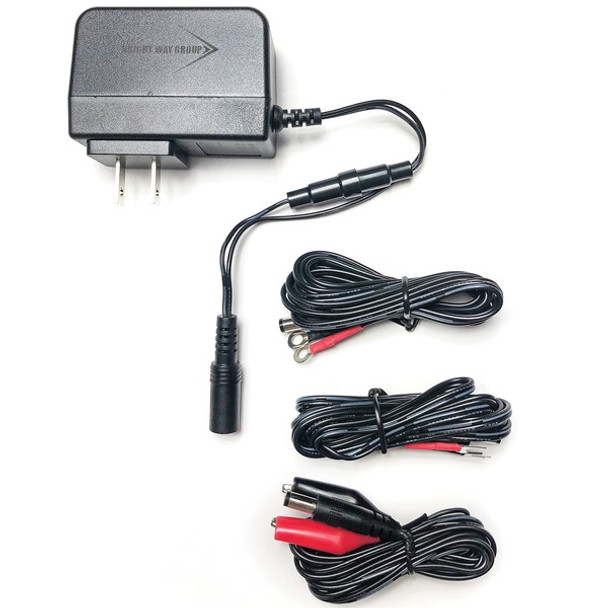 12 Volt 1000 mAh Dual Stage Automatic Battery Charger with 3 Connectors - 5207 | Battery Specialist Canada