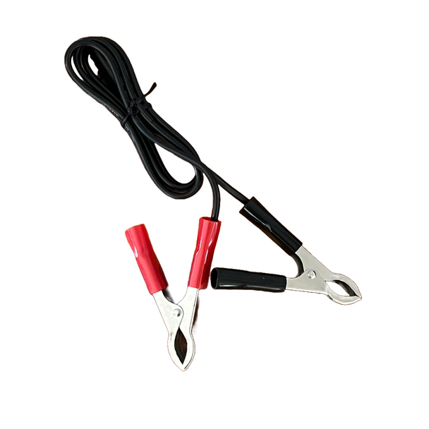 Battery Clips with  ATC Charger Connector - 33" Length | Battery Specialist Canada
