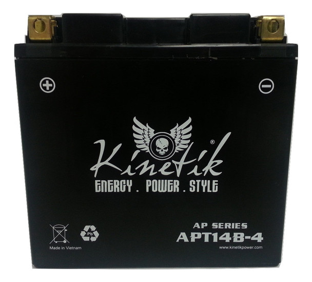 Power Sport Sealed AGM (YT14B) 12-Volts 12-Amp Hrs | Battery Specialist Canada