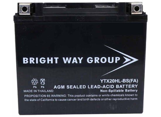 Power Sport Sealed AGM - YTX20HL-BS - 12-Volts 18-Amp Hrs | Battery Specialist Canada
