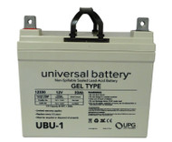 UBU-1 Universal Gel Battery - Terminal L1 - 12V 33Ah | Battery Specialist Canada