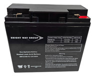 BW12180-F2 - 12 Volts 18Ah -Terminal F2 - SLA/AGM Battery Front | Battery Specialist Canada