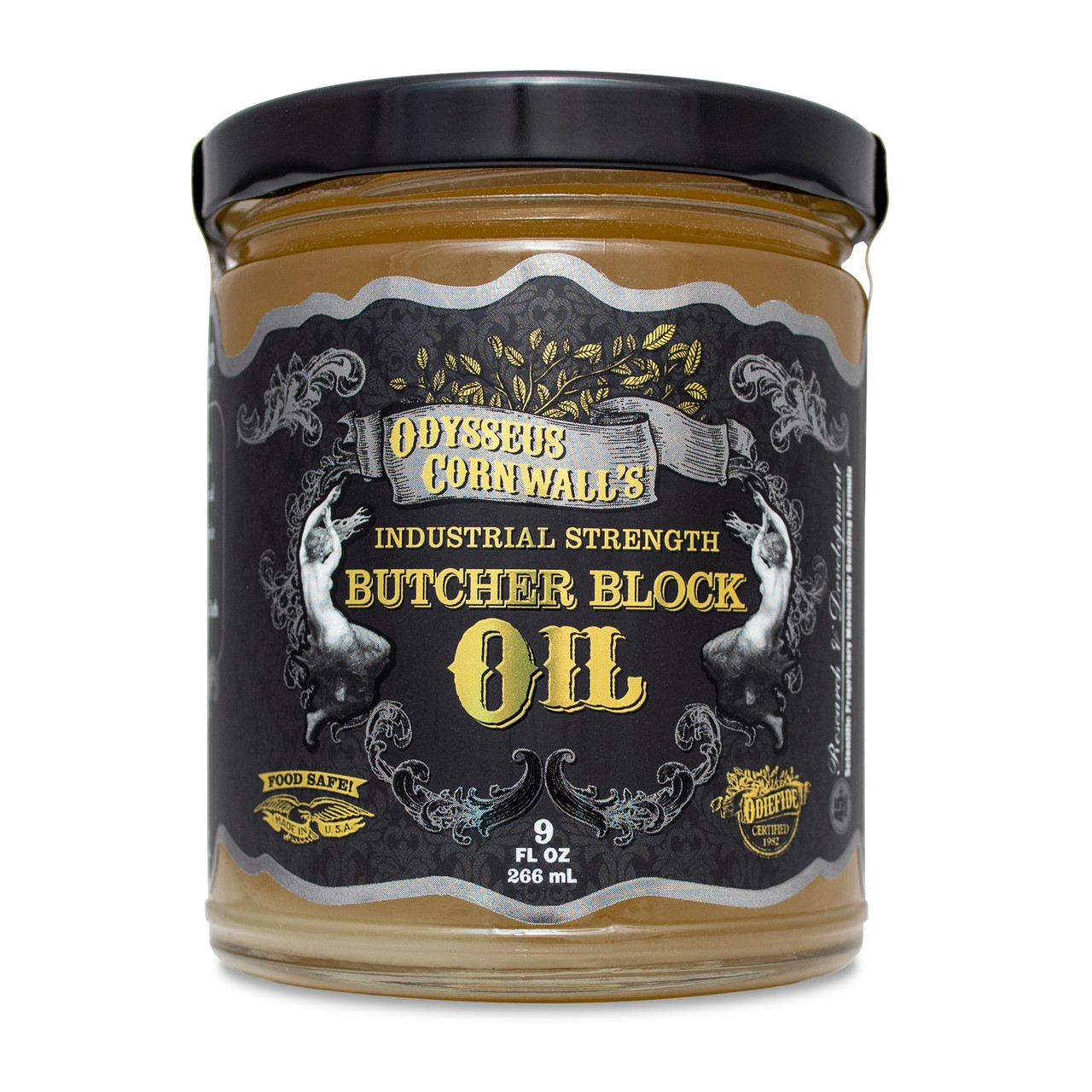 SPECIAL PRICE. Odysseus Cornwall's Butcher Block Oil 9 oz. Limited
