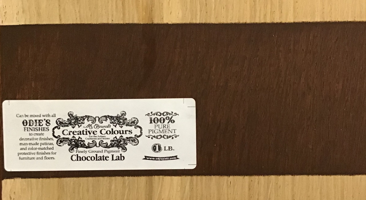 Mr. Cornwall's Creative Colours Chocolate Lab Odie's Oil