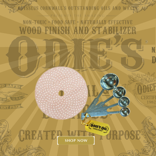 FREE Odie's Gift Set, includes: Set of Measuring Spoons and 10 PK Sanding Paper 5 or 6 inch. Available only with minimum spend of $139+! While Supplies Lasts!