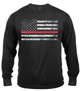 Thin Red Line Long Sleeve T-shirt