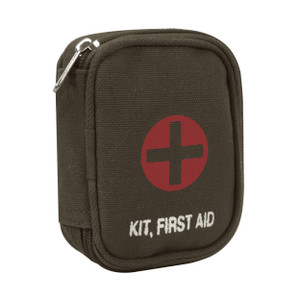 Rothco Military Zipper First Aid Kit Pouch