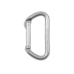 Silver D Climbing Carabiner