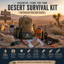 Guide 1: 3-Day Bug Out Bag Essentials for the High Desert
