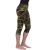 Women Camo Workout Performance Capris
