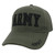 Deluxe Army Embroidered Low Profile Insignia Cap