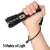 Rechargeable LED Tactical Task Light with Zoom - 1500 Lumens