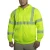 Rothco Hi-Vis Performance Zipper Sweatshirt - Safety Green