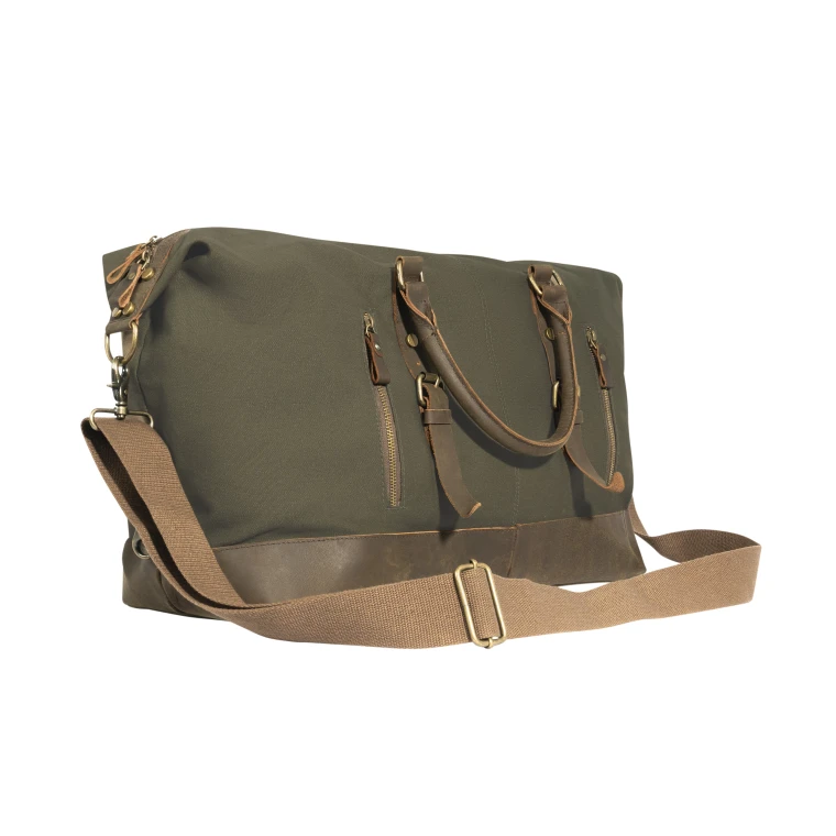 Olive Drab Extended Weekender Bag