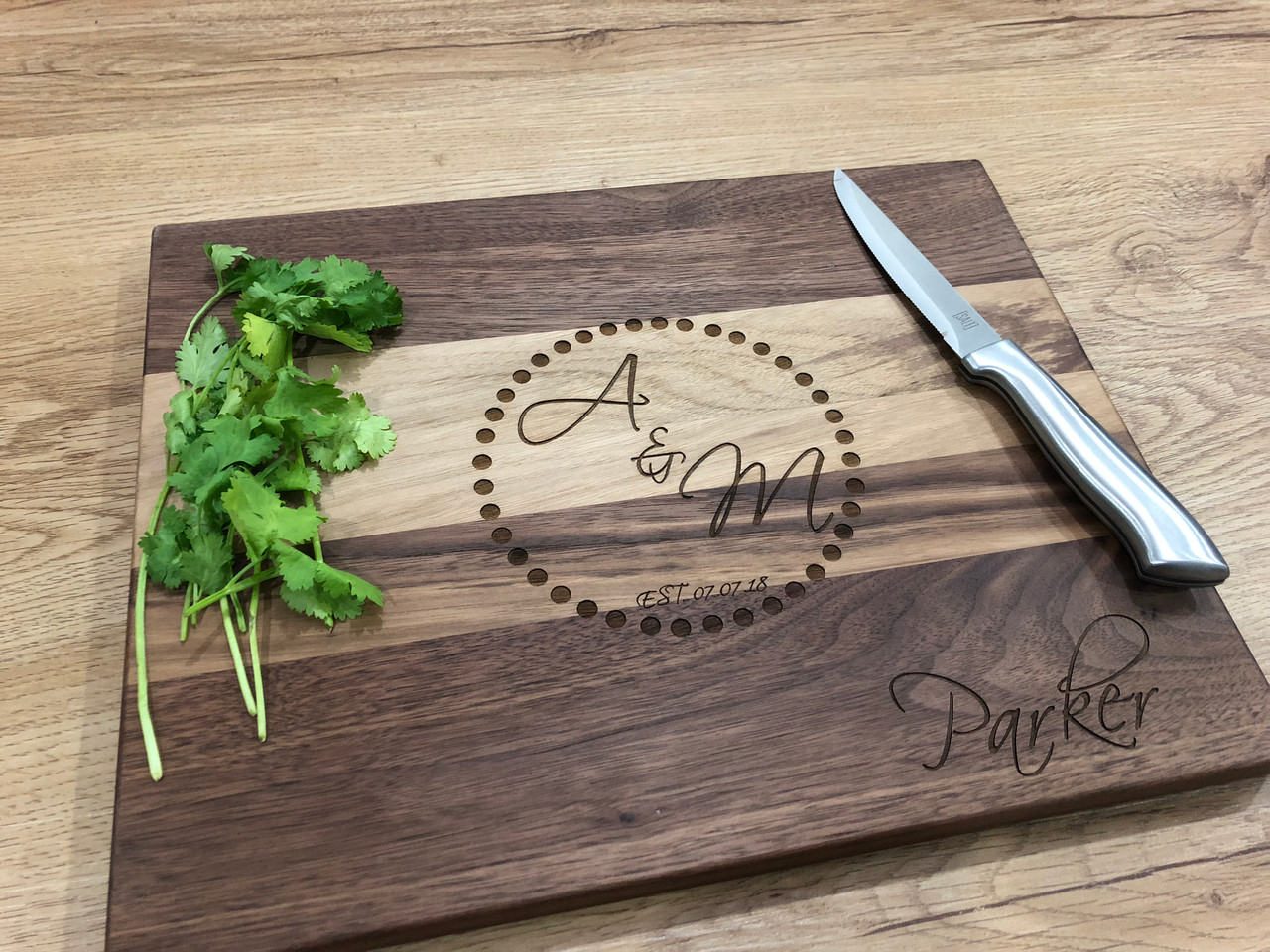 Her Kitchen Wood Cutting Board - Chic Makings