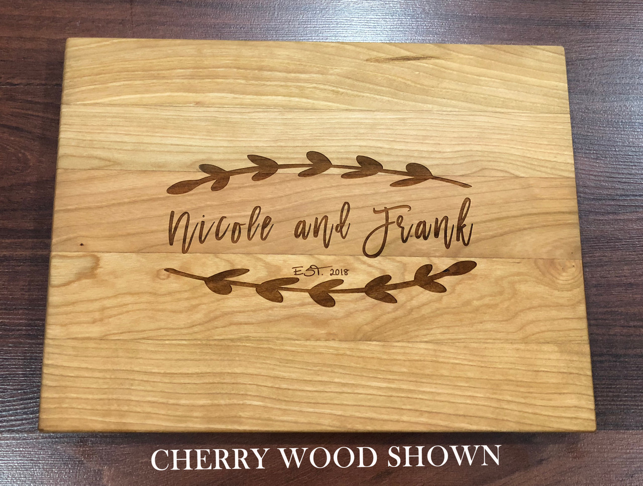 Rectangular Cutting Board - Modern Couple