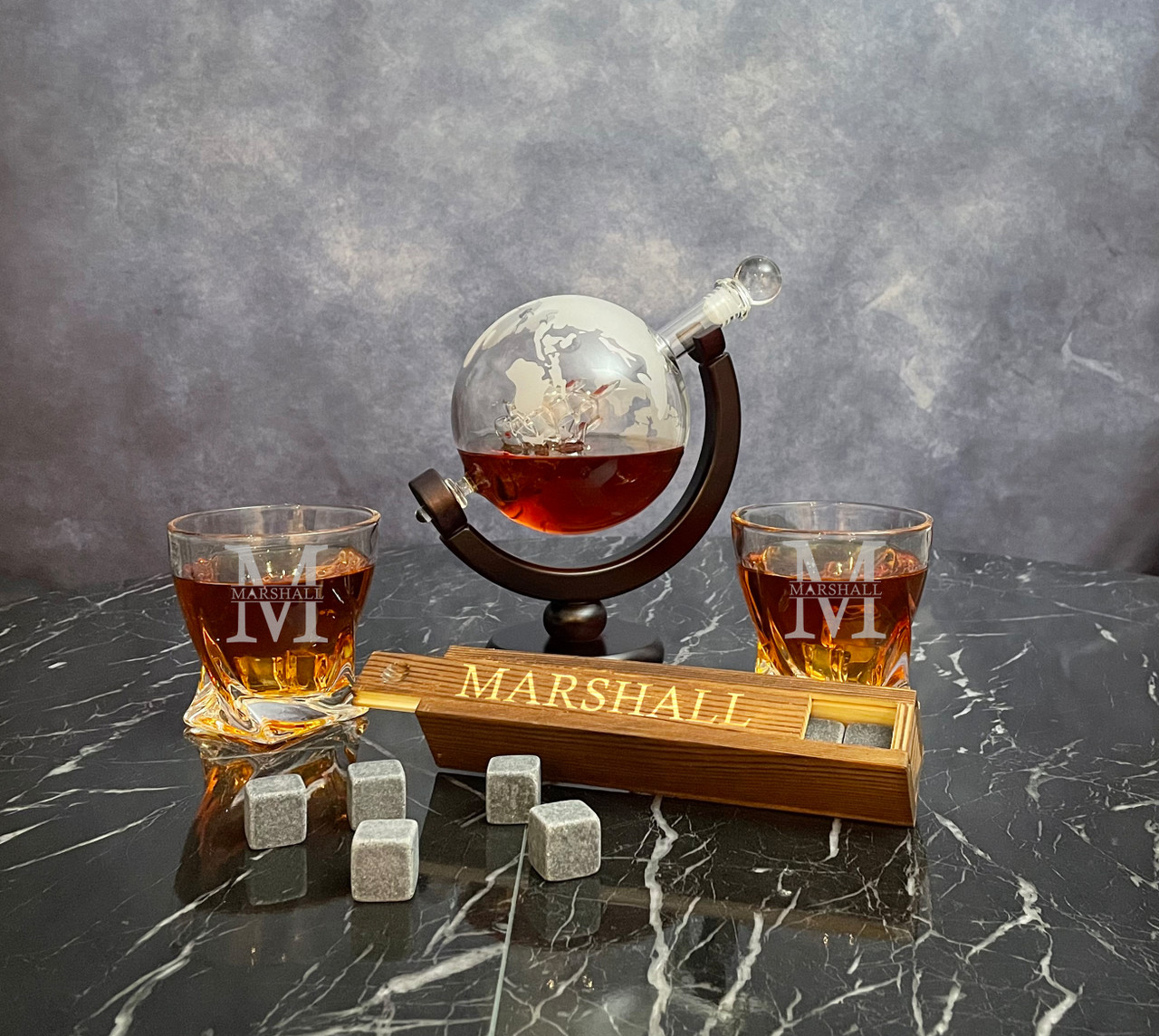 Whiskey Glass Gift  Personalized Scotch Glasses - Chic Makings