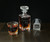 Classic Best Man Engraved Whiskey Decanter with Square Glasses