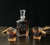 Bloomington Etched Capitol Decanter and Whiskey Glass Set