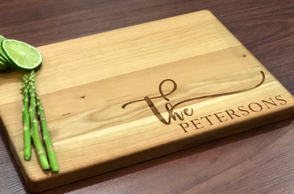 Family Name Personalized Cutting Board