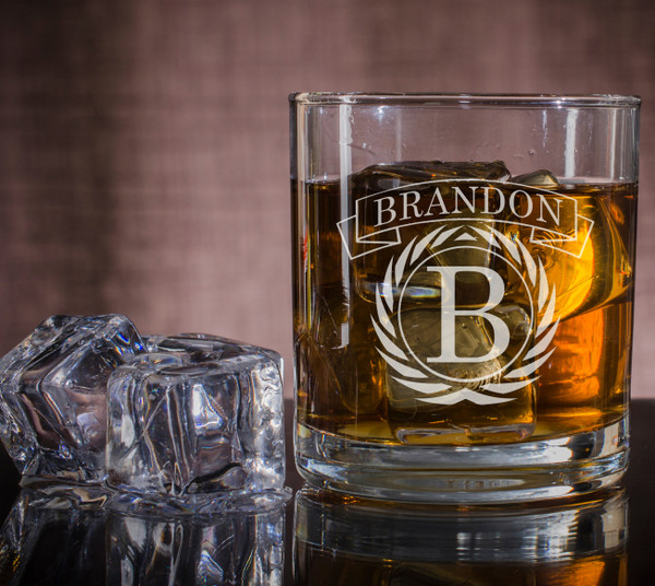Lexington Whiskey Glass, Unique Round Edition