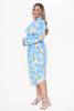 Wrap Midi Dress Plus Mid Size wholesale fashion
