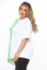 Asymmetric T-shirt  Mid & Plus Size Fashion