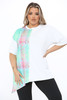 Asymmetric T-shirt  Mid & Plus Size Fashion