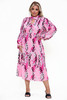 Chain Print dress wholesale mid and plus size women's clothing