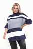 Knitted Roll Neck Jumper Mid & Plus Size Jumper